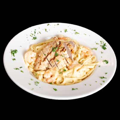 Chicken Shrimp Fettuccine
